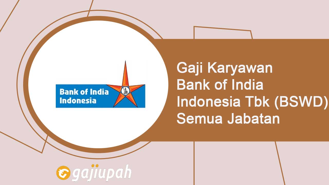 Bank of India Indonesia Tbk (BSWD)