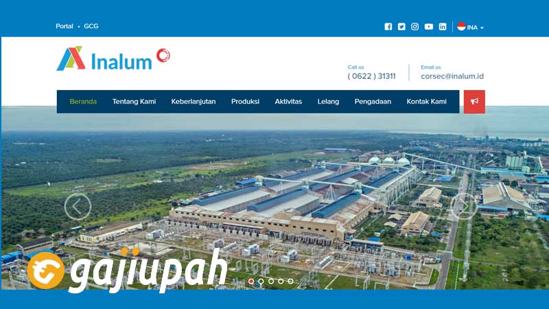 Gaji Karyawan PT Indonesia Asahan Aluminium (Persero) Semua Jabatan Terbaru