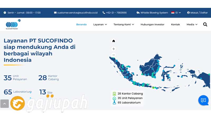 Gaji Karyawan PT Surveyor Indonesia (Persero) Semua Jabatan Terbaru